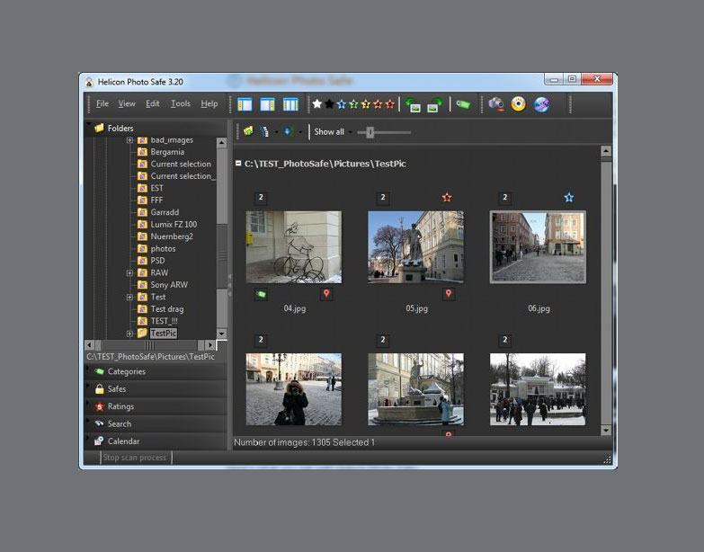 select photos