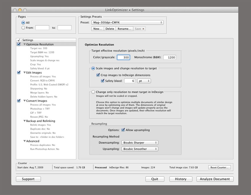 Reduce image resolution