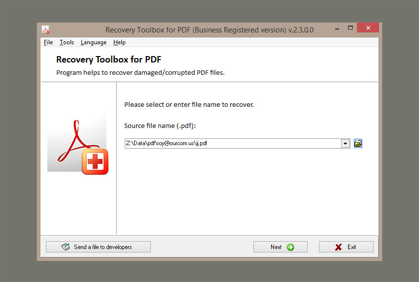 recover pdf documents